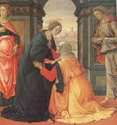 Domenico Ghirlandaio The Visitation (mk05) oil